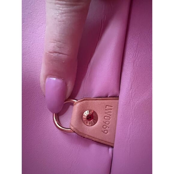 Louis Vuitton Houston Vernis Yellow Sunset Metallic Tote Handbag FREE Labubu - Picture 3 of 14